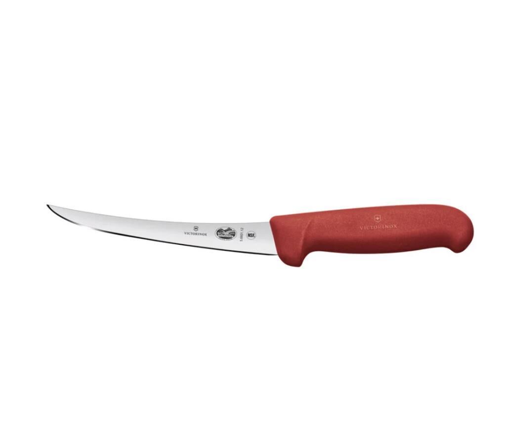 Victorinox Fibrox 12cm Kavisli Dar Ağız Sıyırma Bıçağı 5.660