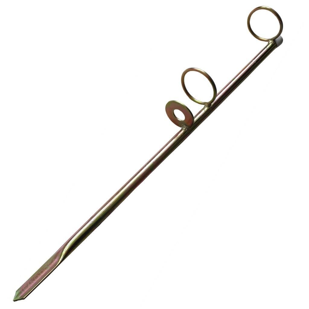 TAMSET V1 50cm Metal Kamış Dayama Ayağı Kum Dikeni