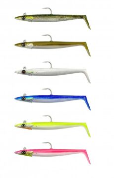 Savage Gear Sandeel V2 14cm 33g 1 Kafa 2 Gövdeli Silikon Yem