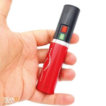 V1 Ruj Parfüm Elektro Şok Cihazı, Şarjlı El Feneri Şok Aleti