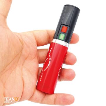 V1 Ruj Parfüm Elektro Şok Cihazı, Şarjlı El Feneri Şok Aleti