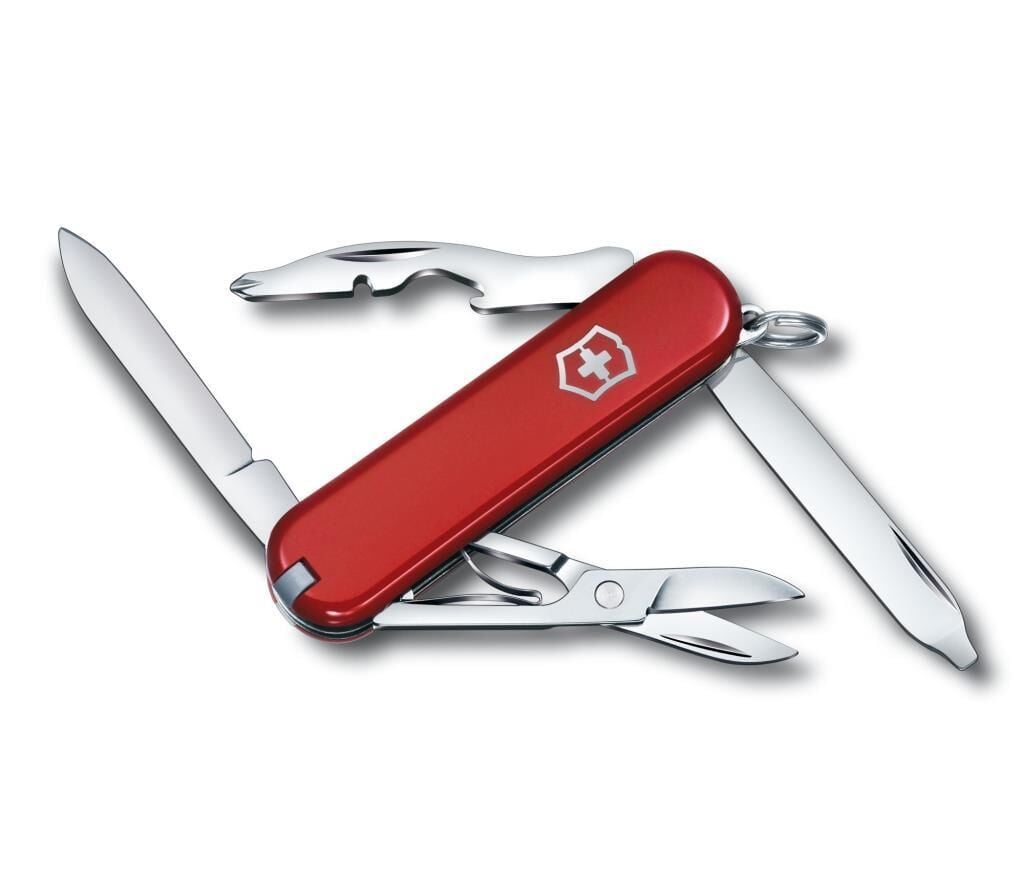 Victorinox Rambler 0.6363 Kırmızı İsviçre Çakısı 58mm 10F
