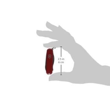 Victorinox Rally 0.6163 Kırmızı İsviçre Çakısı 58mm 9F