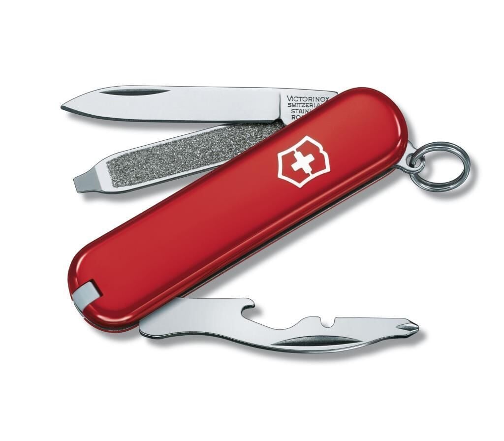 Victorinox Rally 0.6163 Kırmızı İsviçre Çakısı 58mm 9F