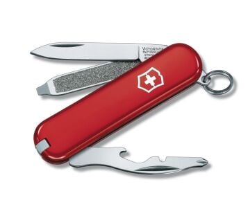 Victorinox Rally 0.6163 Kırmızı İsviçre Çakısı 58mm 9F