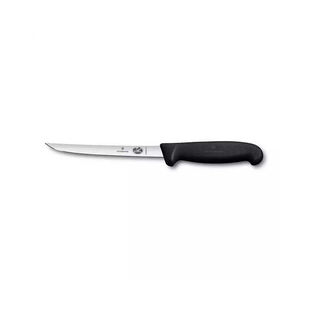 Victorinox Fibrox 15cm Ekstra Dar Ağız Sıyırma Bıçağı 5.6203.15 Siyah