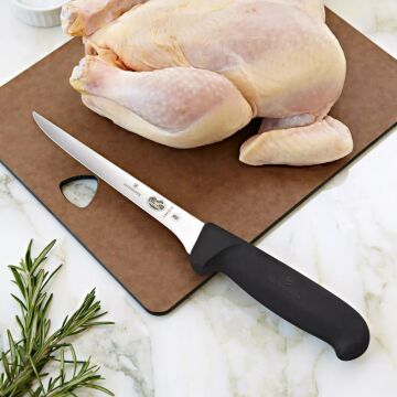 Victorinox Fibrox 12cm Dar Ağız Sıyırma Bıçağı 5.6403.12 Siyah