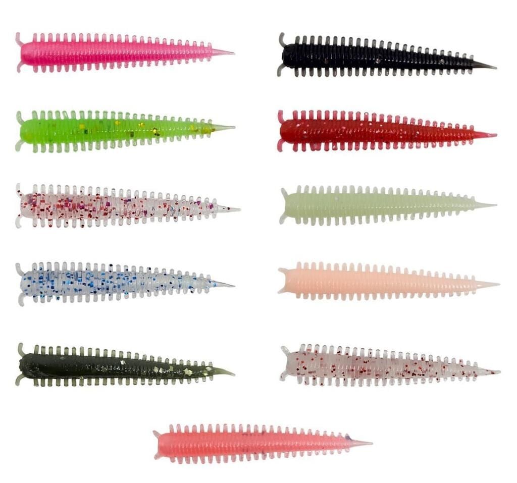 Kendo Zombie Worm LRF Silikonu 4cm 8 Adet