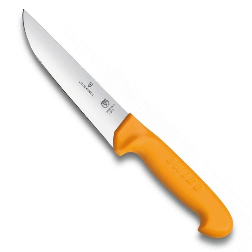 Victorinox Swibo 18cm Kasap Kelle Bıçağı 5.8421.18 Turuncu