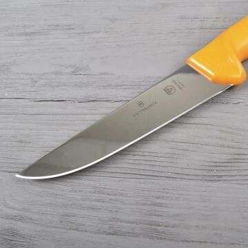 Victorinox Swibo 18cm Kasap Kelle Bıçağı 5.8421.18 Turuncu