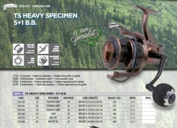 Lineaeffe Ts Heavy Specimen Sazan Makinesi Baitfeeder 6BB