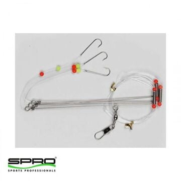 Spro Flatfish Patern 3 İğneli Köstekli Çelik Telli Takım No:6