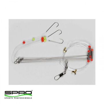 Spro Flatfish Patern 3 İğneli Köstekli Çelik Telli Takım No:6