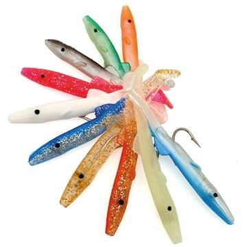 EFFE Raglu 8cm 2.1g LRF Silikon Suni Yem Beyaz 20'li