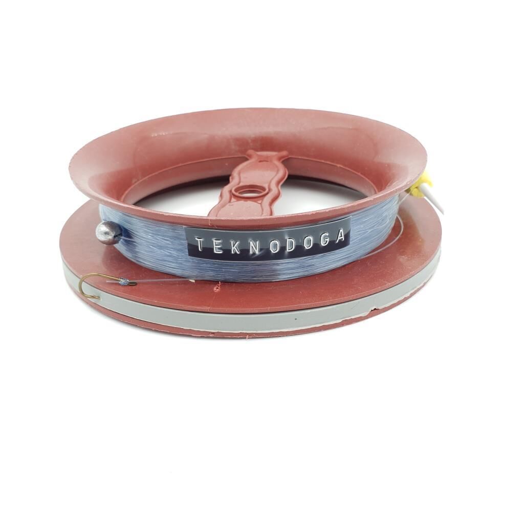 TAMSET 12.5cm Çapında Kasnak Hazır Olta Takımı 2 İğneli Tekli Paket