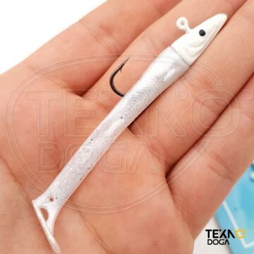 Ryuji V8 8cm 5.5g LRF Silikon Yem Pearl Glow