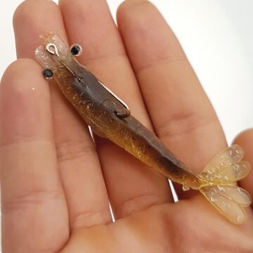 EFFE Shrimp Karides 7,5cm 5,5g İğneli Silikon Suni Yem