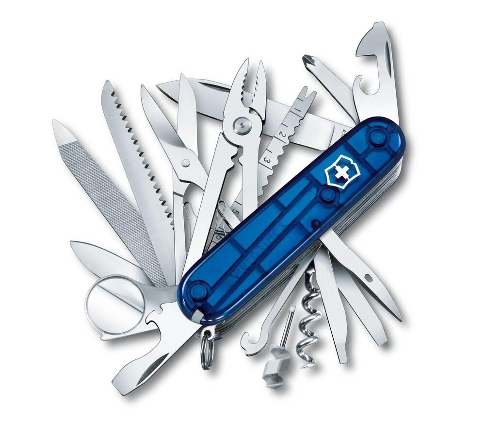 Victorinox SwissChamp 1.6795.T2 Mavi İsviçre Çakısı 91mm 33F