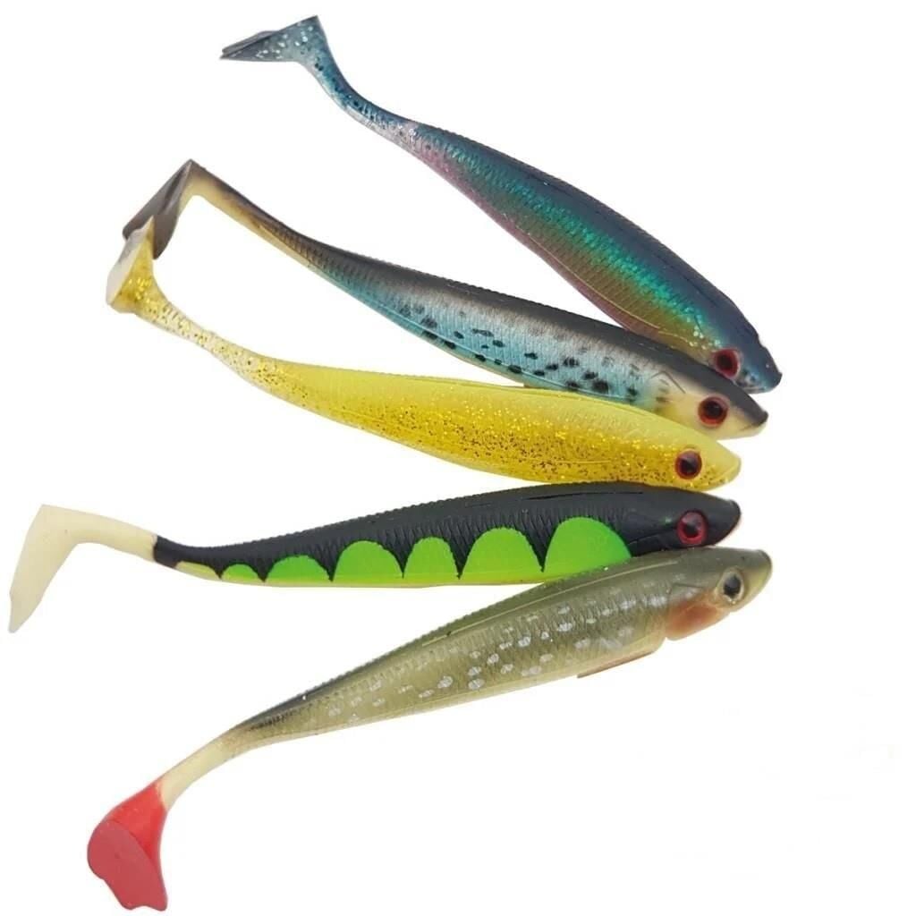 TAMSET 12cm 12.5g İğnesiz Silikon Suni Yem 5ad