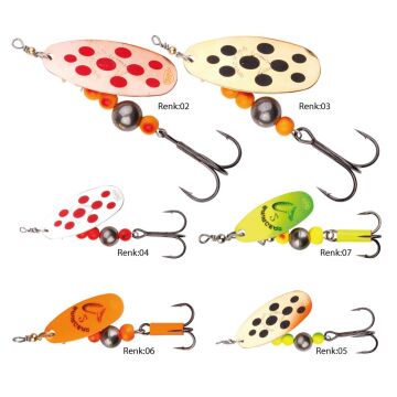 Savage Gear Caviar Spinner No:2 6g Meps Turna Alabalık Kaşığı