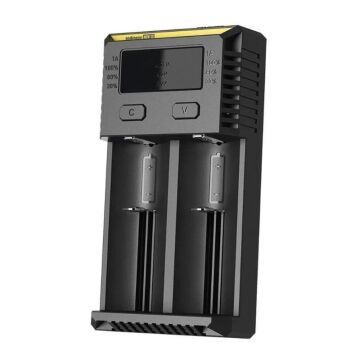 Nitecore New i2 Pil Şarj Aleti Li-ion IMR LiFePO4 Dolum Cihazı