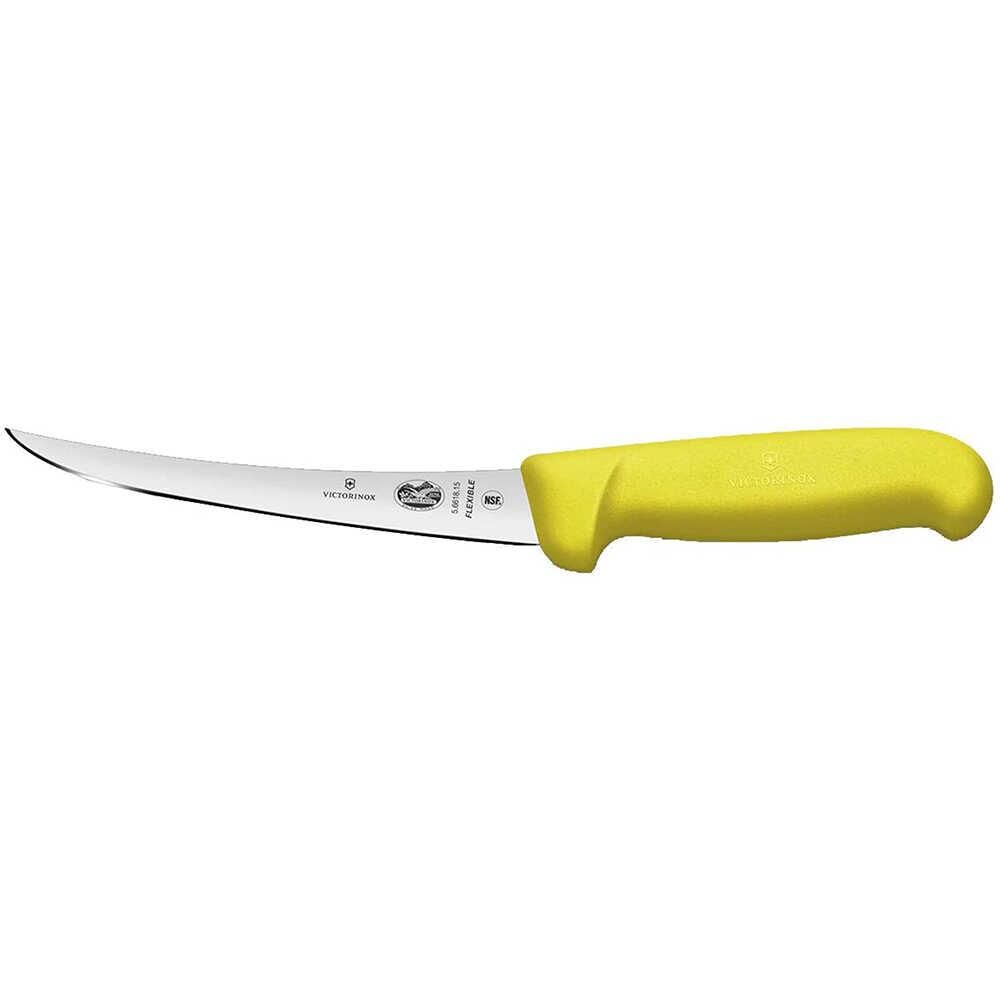 Victorinox Fibrox 12cm Esnek Sıyırma Bıçağı 5.6618.12 Sarı