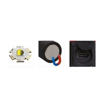 Panther 2000 Lümen USB Şarjlı LED El Feneri PT-4153