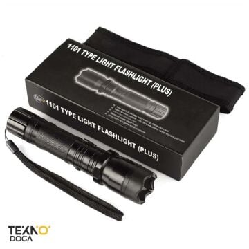TYPE 1101 Plus Elektro Şok Cihazı, Şarjlı El Feneri Şok Aleti