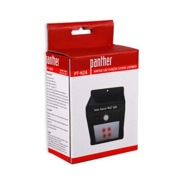 Panther Sensörlü Vahşi Hayvan Kovucu Solar Sokak Lambası PT-K24