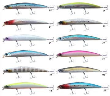 Kendo Seabass Minnow 12,5cm 19g Floating Levrek Lüfer Suni Yem