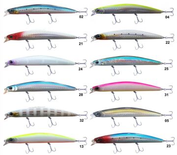 Kendo Seabass Minnow 12,5cm 19g Floating Levrek Lüfer Suni Yem