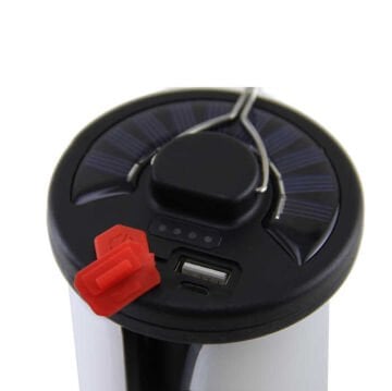 Panther 1000 Lümen Solar Kamp Lambası USB Şarjı PT-2033