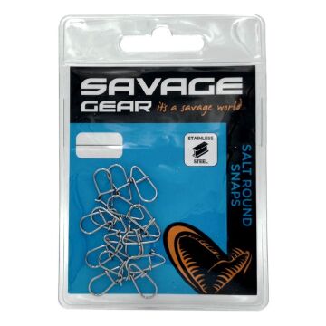 Savage Gear Salt Round Snaps Rapala Klipsi 15ad