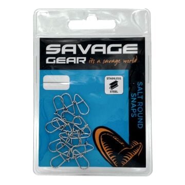 Savage Gear Salt Round Snaps Rapala Klipsi 15ad