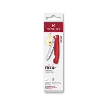 Victorinox 11cm Katlanır Domates Bıçağı Kırmızı 6.7801.FC1
