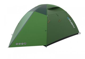 HUSKY Bright 4 Kişilik 4 Mevsim Kamp Çadırı Yeşil