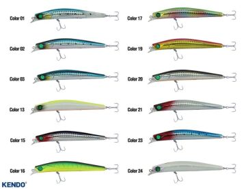 Kendo Haryu 9.5cm 8.0g Levrek Lüfer Kofana Suni Maket Balık Yem