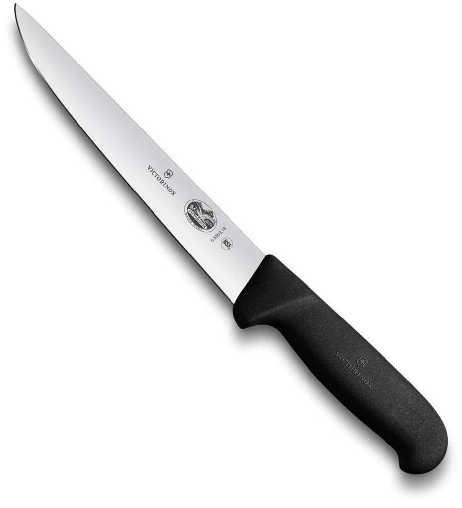 Victorinox Fibrox 18cm Sıyırma Bıçağı 5.5503.18 Siyah