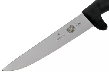 Victorinox Fibrox 18cm Sıyırma Bıçağı Parmak Korumalı 5.5503.18L Siyah