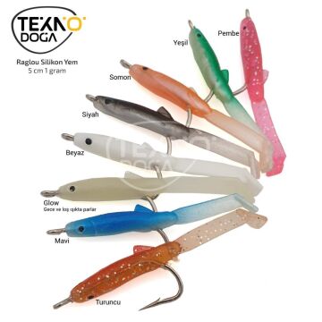 EFFE Raglu 5cm 1g LRF Silikon Suni Yem