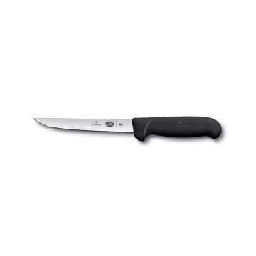Victorinox Fibrox 15cm Dar Ağızlı Sıyırma Bıçağı 5.6103.15 Siyah