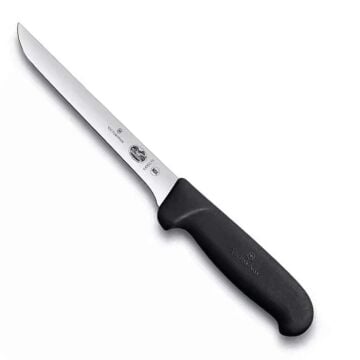 Victorinox Fibrox 12cm Ekstra Dar Ağız Sıyırma Bıçağı 5.6203.12 Siyah