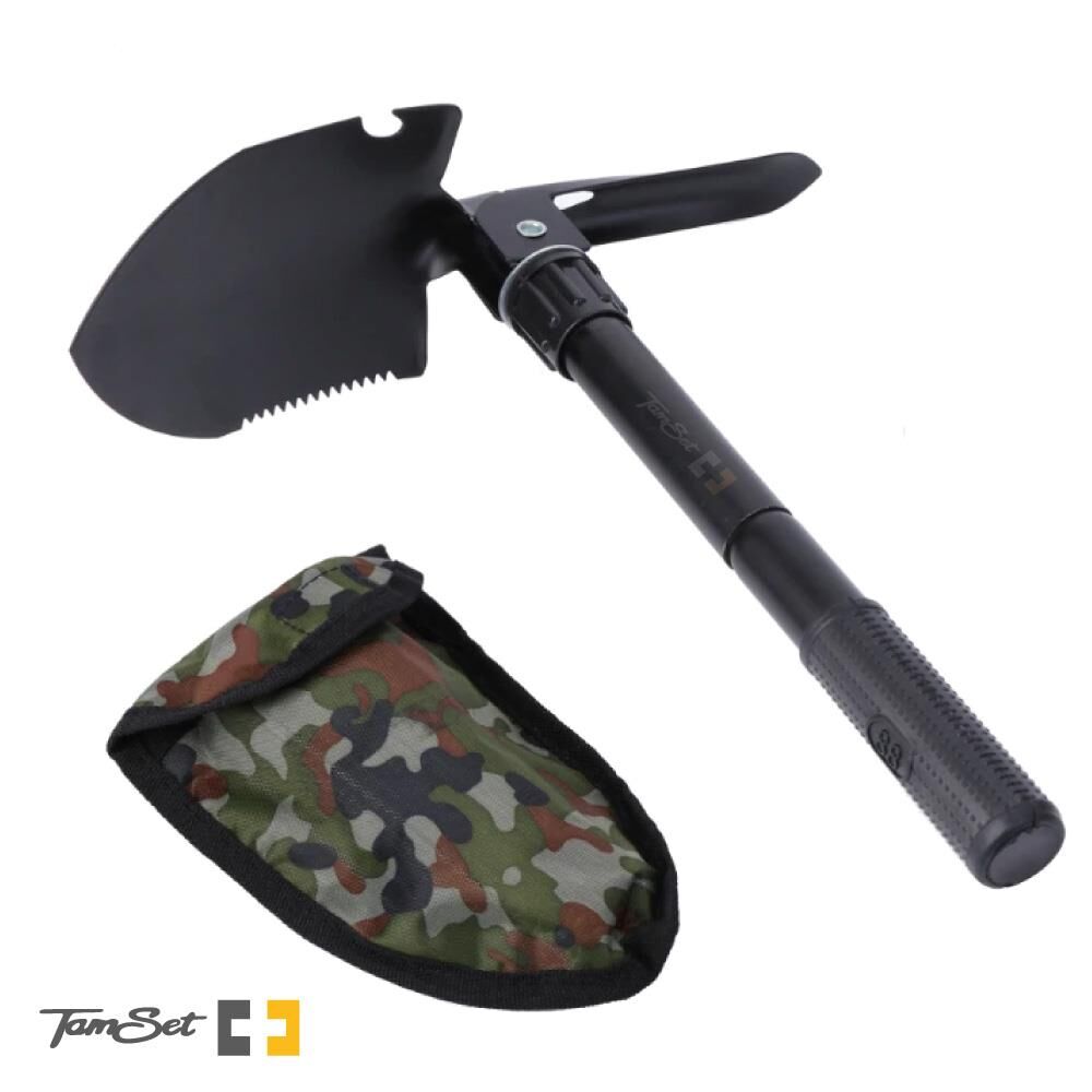 TAMSET C1 Kürek 41,5cm Katlanır Portatif Kamp Küreği