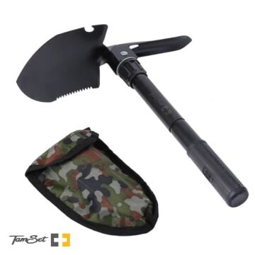 TAMSET C1 Kürek 41,5cm Katlanır Portatif Kamp Küreği