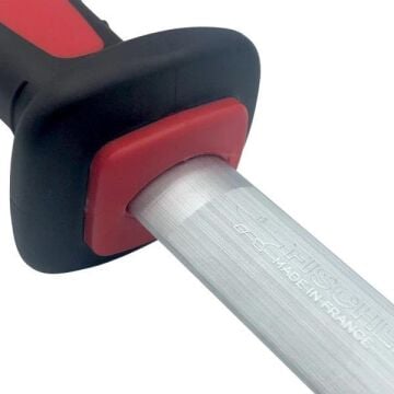 Fischer I245R 30cm Çelik Oval Yassı Masat Kırmızı 63HRC