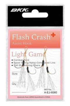 BKK Flash Crash+ Asisst Hook Jig Olta İğnesi