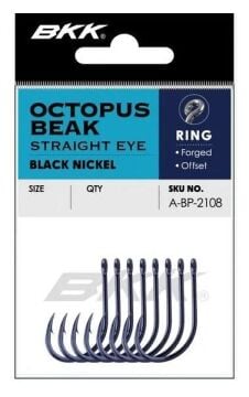 BKK Octopus Beak Straight Eye Olta İğnesi 4/0