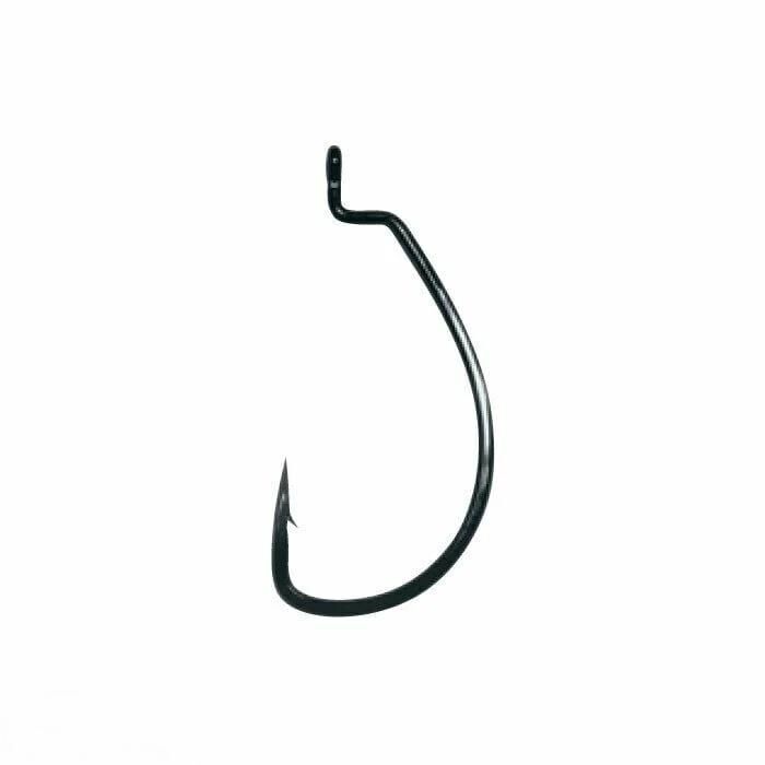 Gamakatsu Worm Ewg Sl Offset Olta İğnesi No:2/0 Siyah 5ad