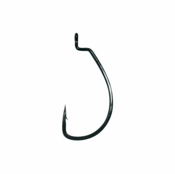 Gamakatsu Worm Ewg Sl Offset Olta İğnesi No:2/0 Siyah 5ad