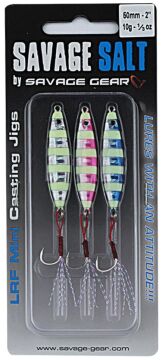 Savage Gear Psycho Sprat LRF 3ad Zebra Mix Suni Jig Yem